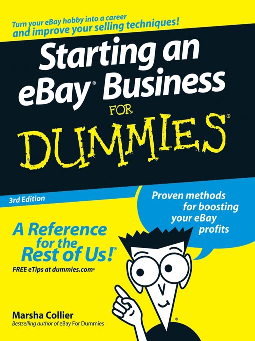Title details for Starting an eBay Business For Dummies by Marsha Collier - Wait list